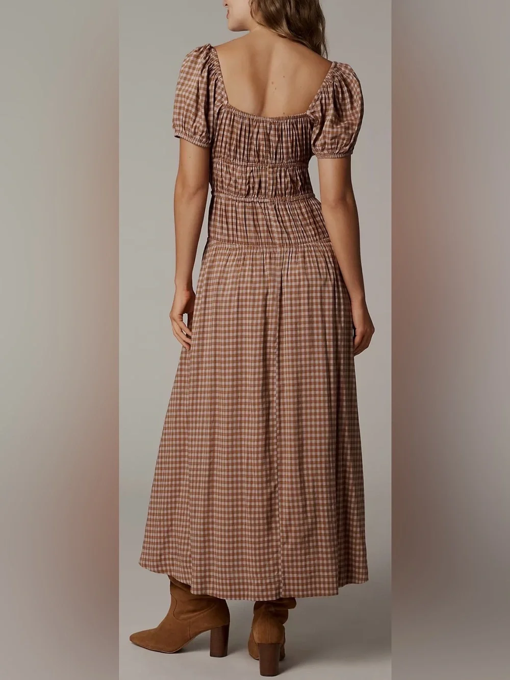 NEW Reformation Rhett Cotton Midi Dress sz 6 - Picture 2 of 7